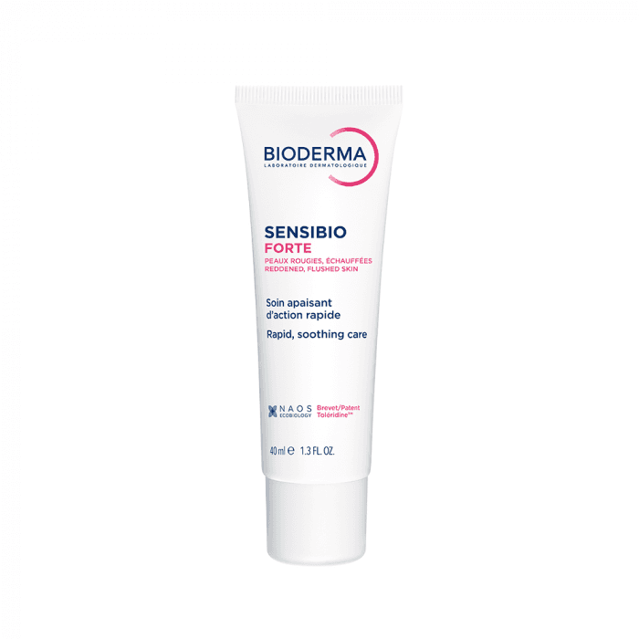 'BIODERMA greito raminamojo poveikio kremas sudirgusiai jautriai odai SENSIBIO FORTE, 40 ml