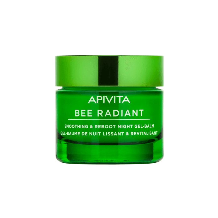 APIVITA, naktinis veido gelis-balzamas BEE RADIANT, 50 ml