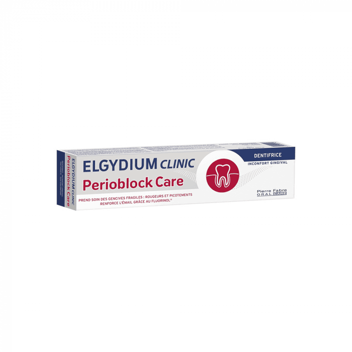 ELGYDIUM CLINIC dantų pasta PERIOBLOCK CARE trapių dantų ir dantenų apsaugai, 75 ml-1