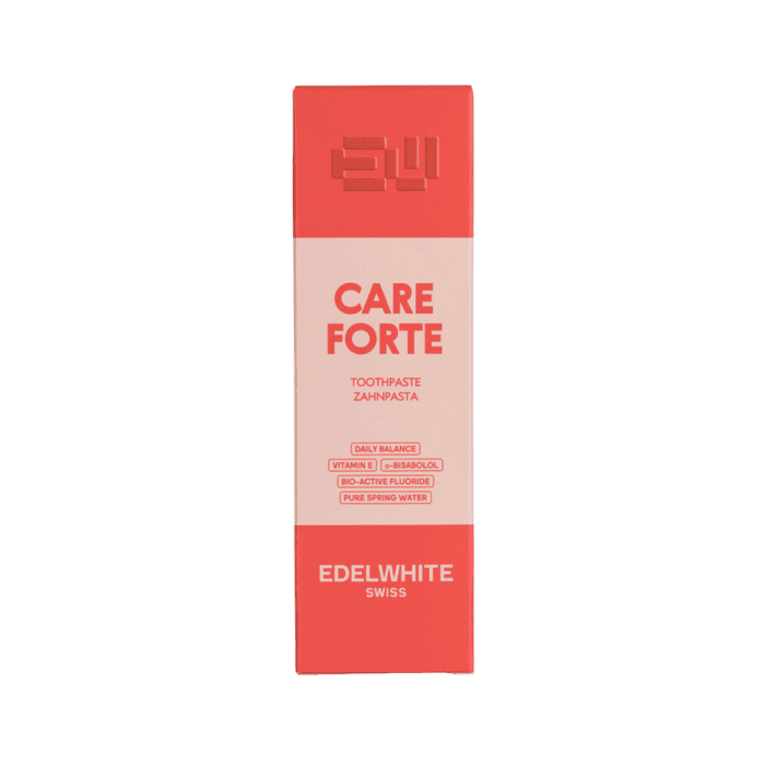 EDELWHITE dantų pasta CARE FORTE, nuo 7 m., 75 ml-1