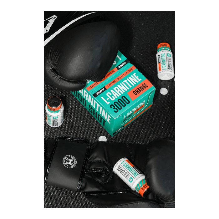 ICONFIT L-karnitino 3000 (shot'as) apelsinų skonio, 60 ml-1