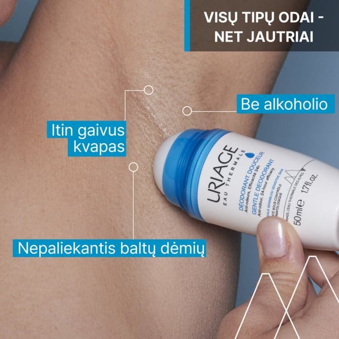 URIAGE rutulinis dezodorantas, 50 ml-1
