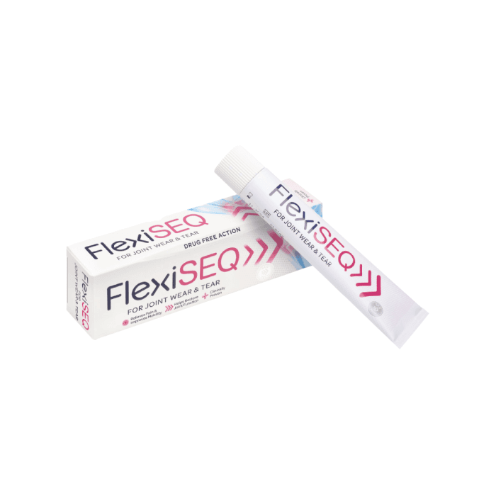FLEXISEQ JOINT WEAR & TEAR, gelis skausmui malšinti ir jų funkcijai gerinti, 50 g-1