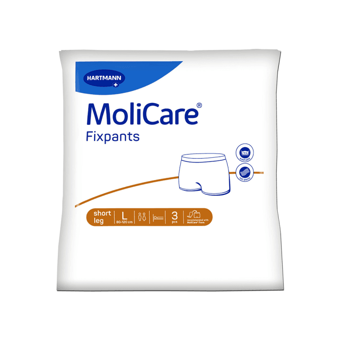 MOLICARE tinklinės kelnaitės FIXPANTS, L dydis, 3 vnt.