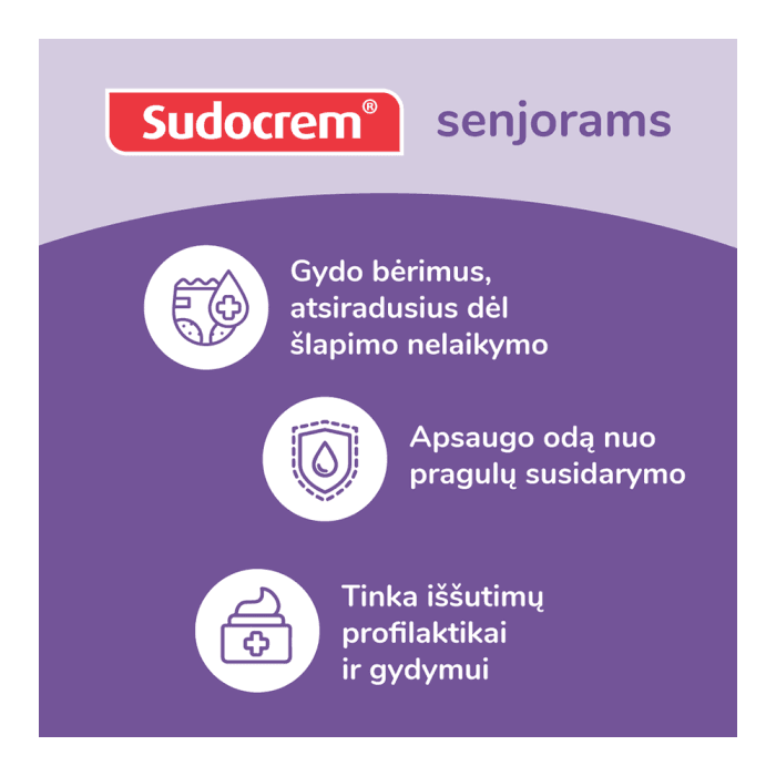 SUDOCREM kremas nuo iššutimų MULTI-EXPERT, 250 g-1