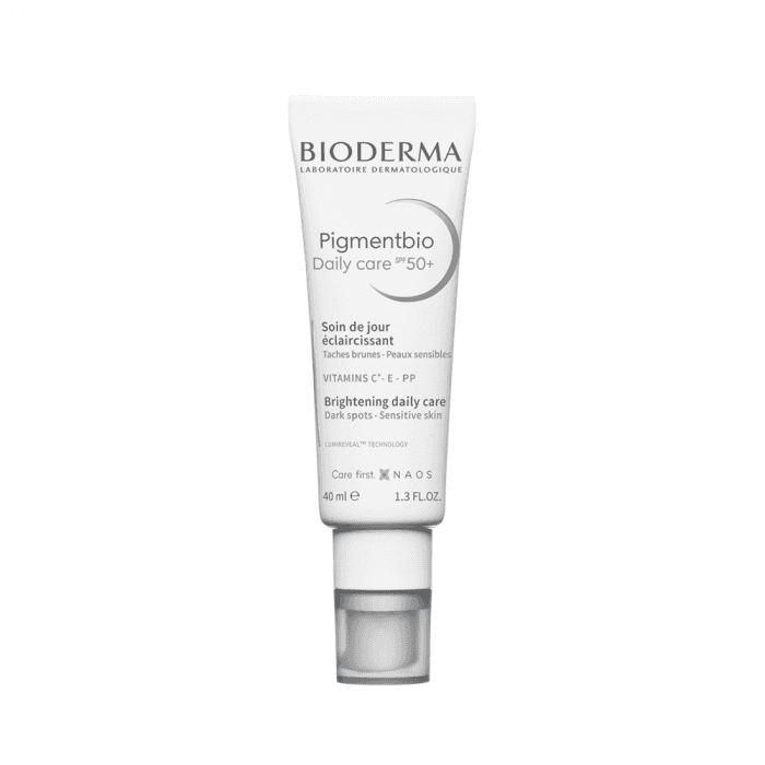 BIODERMA dieninis šviesinamasis kremas su SPF50+, PIGMENTBIO DAILY CARE SPF50+, 40 ml