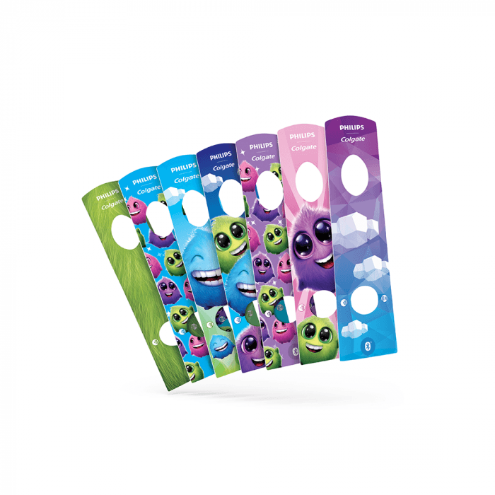 PHILIPS elektrinis dantų šepetėlis SONICARE FOR KIDS, rožinė spalva, HX6352/42, 1 vnt.-2