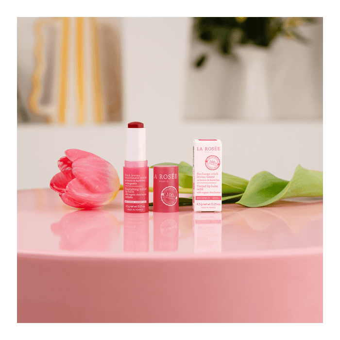 LA ROSÉE lūpų balzamas su spalva NOURISHING REFILLABLE TINTED LIP BALM REFILL - papildymas, 4.5 g-2