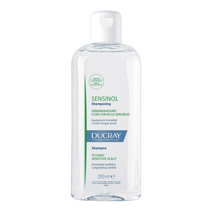 DUCRAY raminamasis šampūnas sudirgusiai galvos odai SENSINOL, 200 ml