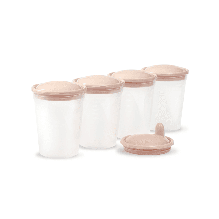 BABYONO indeliai motinos pienui, sultims ir kitam maistui, 4 vnt., 200 ml-2