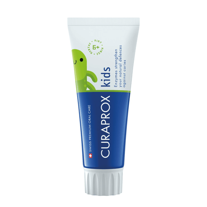 CURAPROX dantų pasta vaikams KIDS, mėtų skonio, nuo 6 m., 60 ml