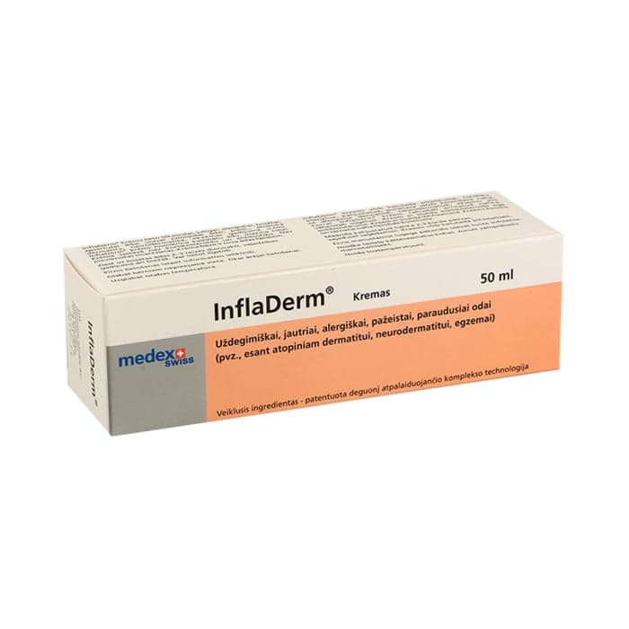 INFLADERM kremas, 50 ml-1