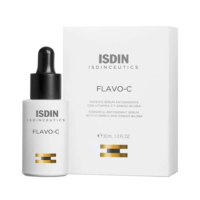 ISDIN serumas su vitaminu C ir ginkmedžio lapų ekstraktu FLAVO-C, 30 ml