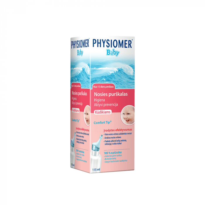 PHYSIOMER® Baby nosies purškalas kūdikiams, 115 ml-1