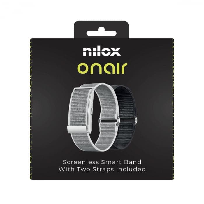 NILOX OnAir išmanioji apyrankė sidarbrinė/juoda, 1 vnt.-2