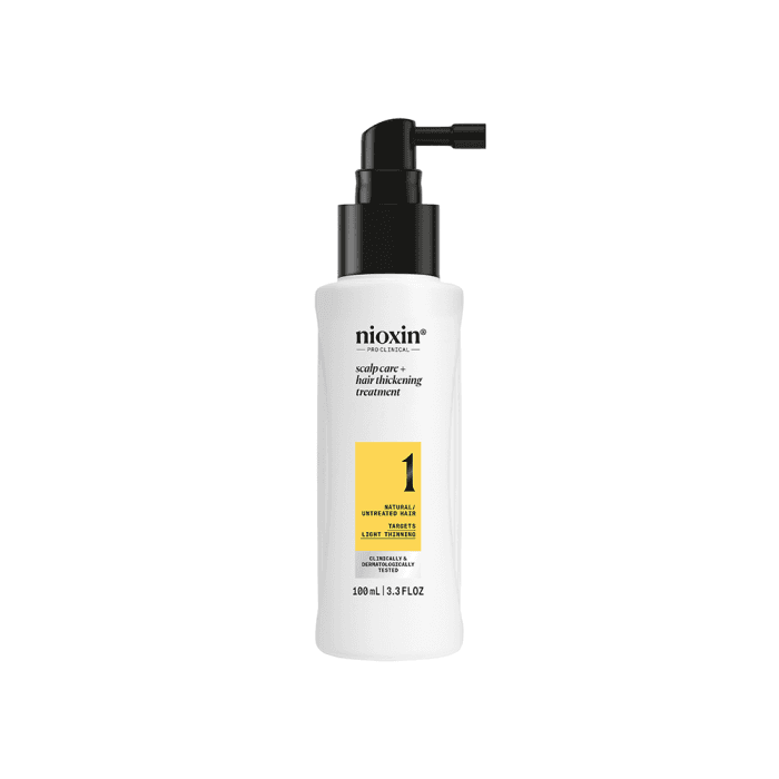 NIOXIN PRO CLINICAL galvos odos ir plaukų priežiūros priemonė SYS1 SCALP CARE & HAIR TICKENING TREATMENT, 100 ml