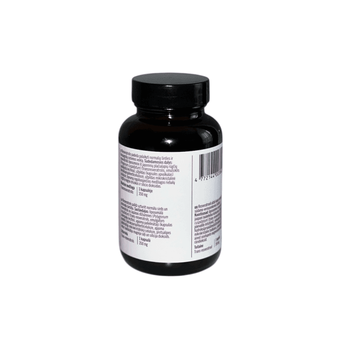 OLVEL, liposominis resveratrolis 350 mg, 30 kapsulių-1