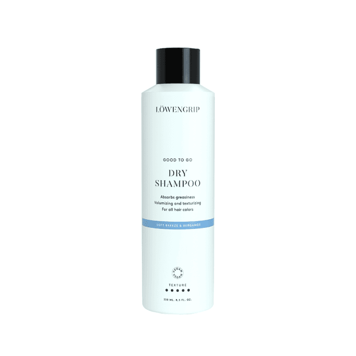 LOWENGRIP maitinamasis sausas šampūnas GOOD TO GO, švelnaus brizo ir bergamotės aromato, 250 ml