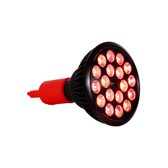 MITO LIGHT® Bulb 4.0 rankinė raudonos ir artimų infraraudonųjų spindulių šviesos lempa, 1 vnt.