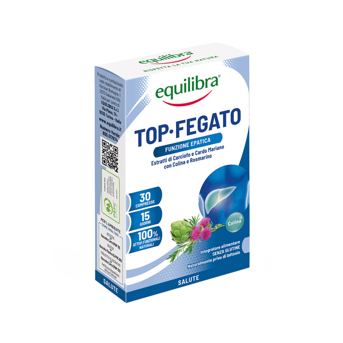 EQUILIBRA maisto papildas kepenims TOP FEGATO, 30 tablečių