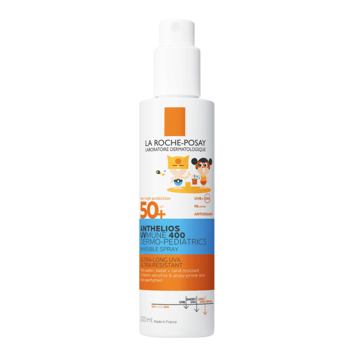 LA ROCHE-POSAY purškalas vaikams ANTHELIOS KIDS, SPF 50+, 200 ml