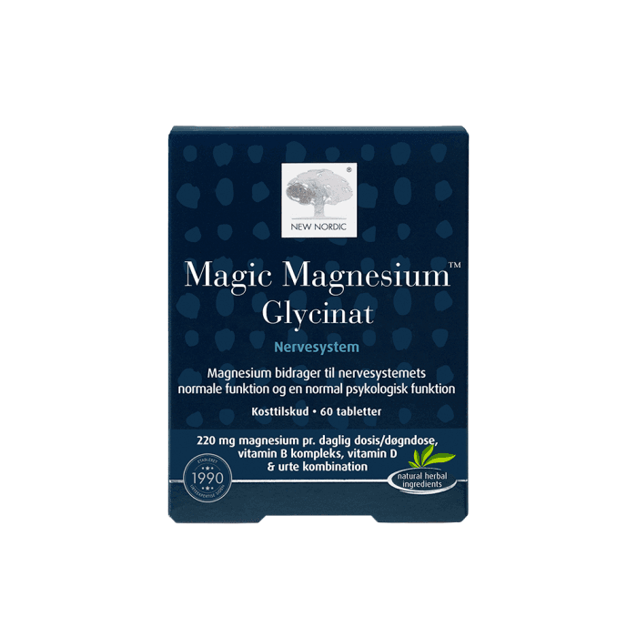 MAGIC MAGNESIUM GLYCINAT, 60 tablečių
