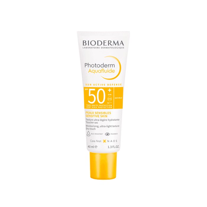 BIODERMA apsauga nuo saulės visų tipų odai PHOTODERM AQUAFLUIDE SPF50+, 40 ml