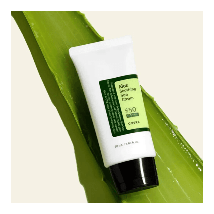 COSRX kremas nuo saulės ALOE SOOTHING SUN CREAM SPF50 PA+++, 50 ml-1