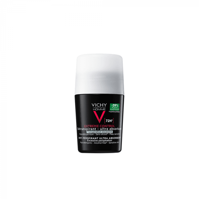 VICHY antiperspirantas nuo intensyvaus prakaitavimo vyrams HOMME, 72H, 50 ml