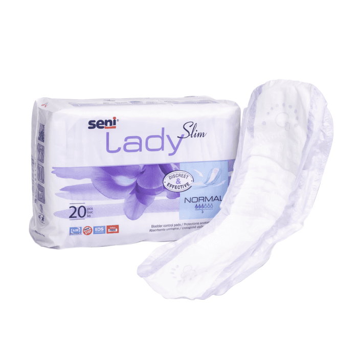 SENI LADY įklotai nelaikantiems šlapimo SLIM NORMAL, 20 vnt.-1