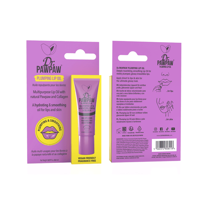 DR. PAWPAW putlinantis lūpų aliejus PLUMPING, 8 ml-1