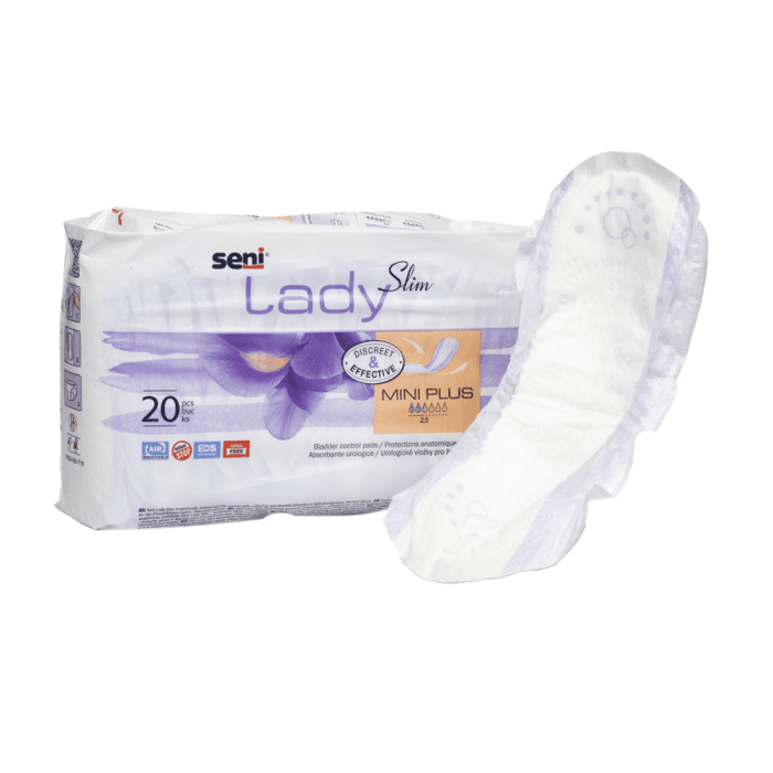 SENI LADY įklotai nelaikantiems šlapimo SLIM MINI PLUS, 20 vnt.-1