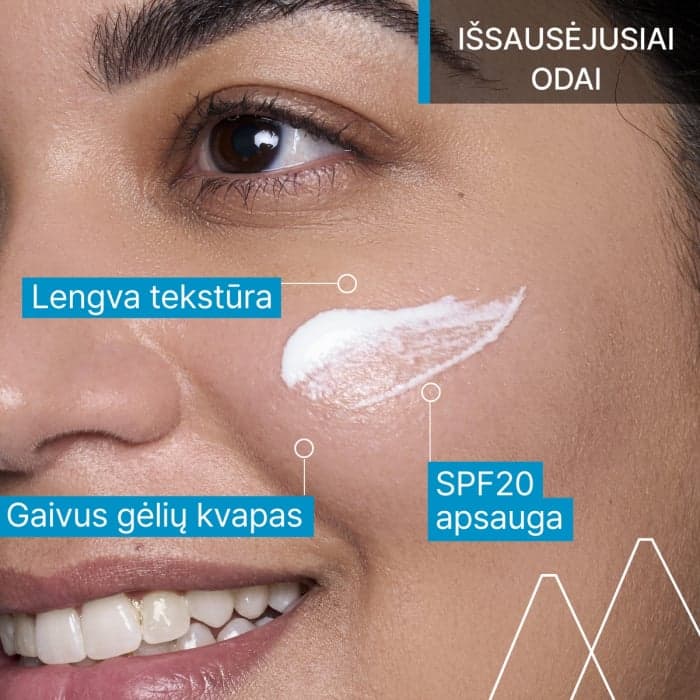 URIAGE drėkinamasis kremas EAU THERMALE, SPF 20, 40 ml-2