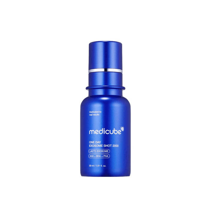 MEDICUBE veido serumas ONE DAY EXOSOME SHOT PORE AMPOULE 2000, 30 ml