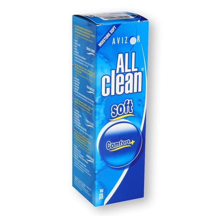 AVIZOR kontaktinių lęšių skystis ALL CLEAN SOFT, 350 ml-1