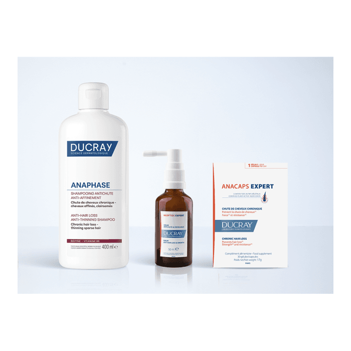 DUCRAY plaukų slinkimą ir retėjimą mažinantis šampūnas ANAPHASE, 200 ml-1