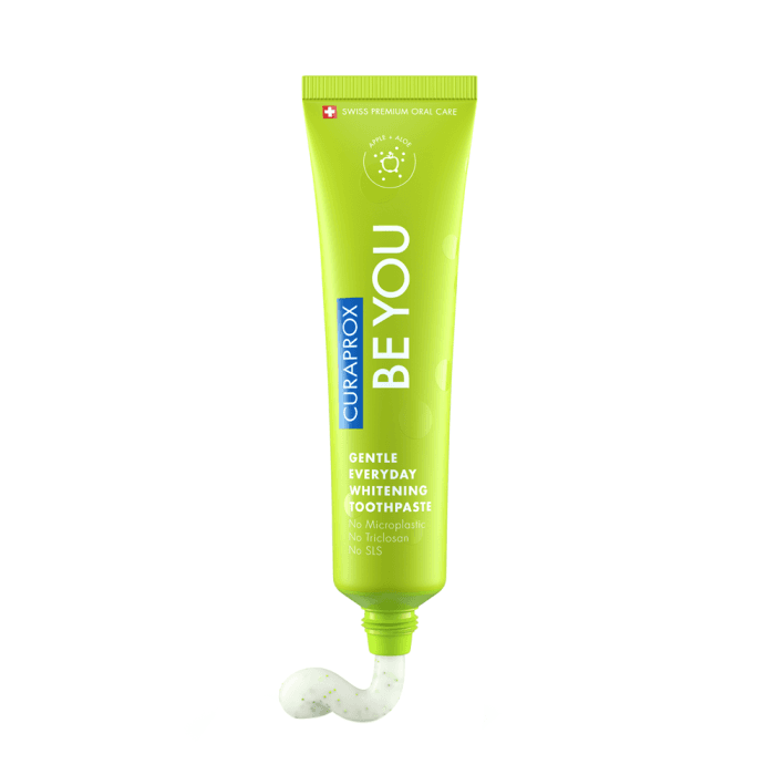 CURAPROX balinanti dantų pasta BE YOU, obuolių, alavijų ir mėtų skonio, nuo 6 m., 60 ml-1
