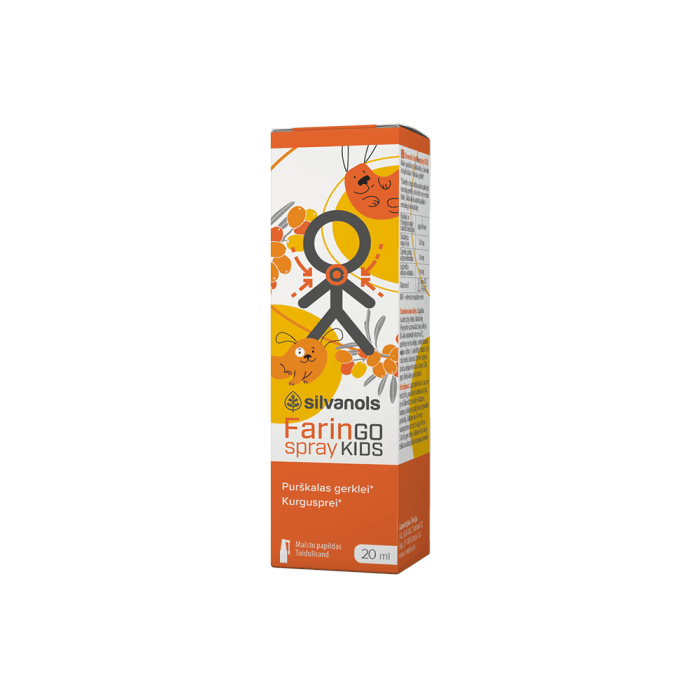Silvanols FarinGospray KIDS, 20 ml-1