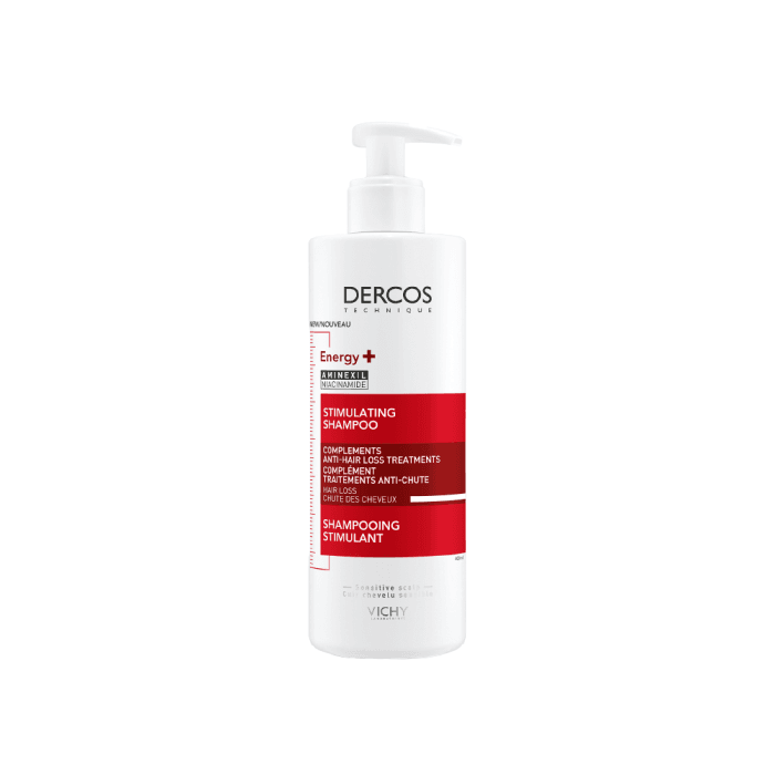 VICHY  šampūnas slenkantiems plaukams DERCOS ENERGISING, 400 ml