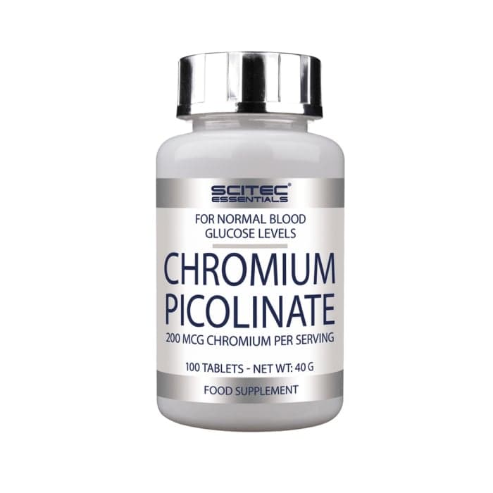 SCITEC CHROMIUM PICOLINATE, 100 tablečių