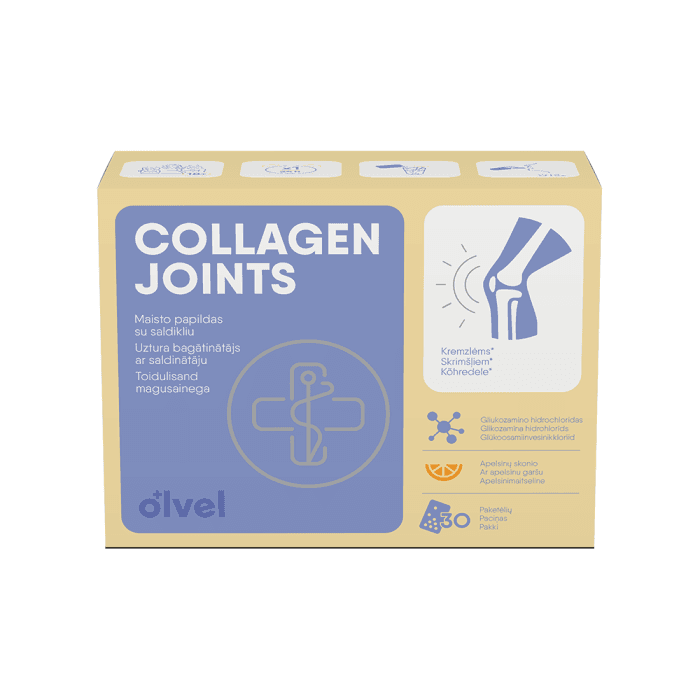 OLVEL COLLAGEN JOINTS, apelsinų skonio, 30 paketėlių-1