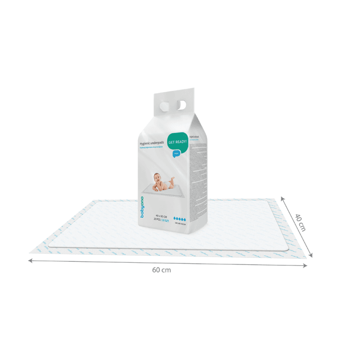 BABYONO paklotai, 40 x 60, 20 vnt.-1