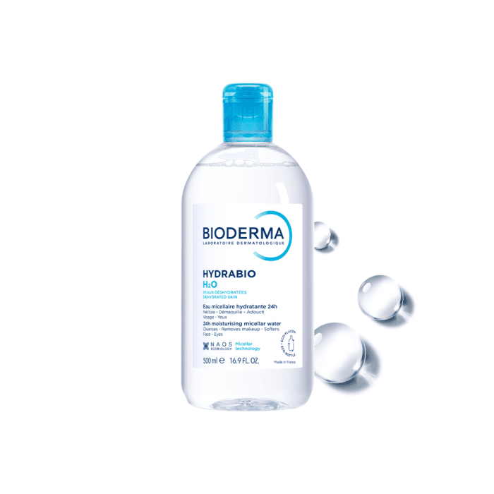 BIODERMA 24 val. drėkinantis micelinis valomasis vanduo HYDRABIO H2O, 500 ml-1