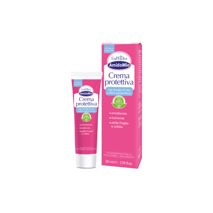 AMIDOMIO apsauginis kremas jautriai odai, 50 ml
