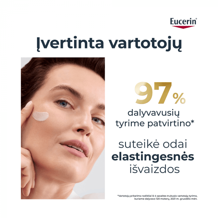 EUCERIN dieninis kremas brandžiai odai HYALURON-FILLER+ELASTICITY, SPF 15, 50 ml-2