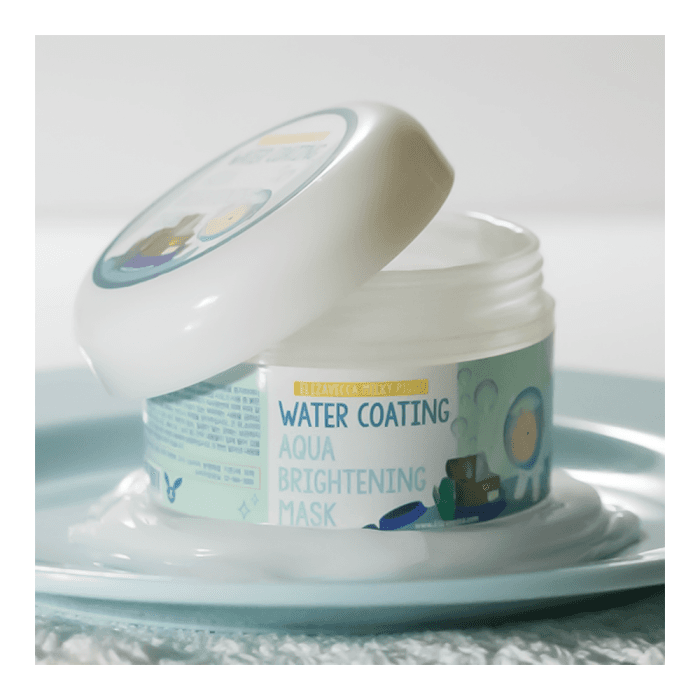 ELIZAVECCA veido kaukė  Water Coating Aqua Brightening Mask, 100 ml-1