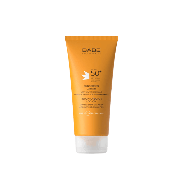 BABÉ apsauginis losjonas nuo saulės, SPF 50+, 200 ml