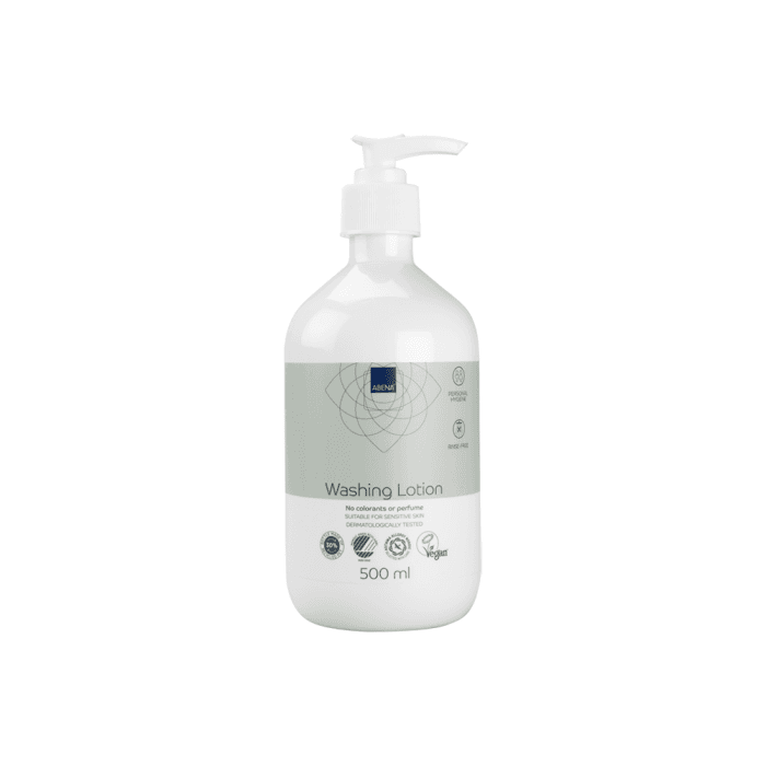 ABENA valomasis bekvapis losjonas, naudoti be vandens, 500 ml