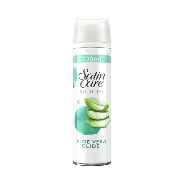 GILLETTE skutimosi želė jautriai odai SATIN CARE, 200 ml