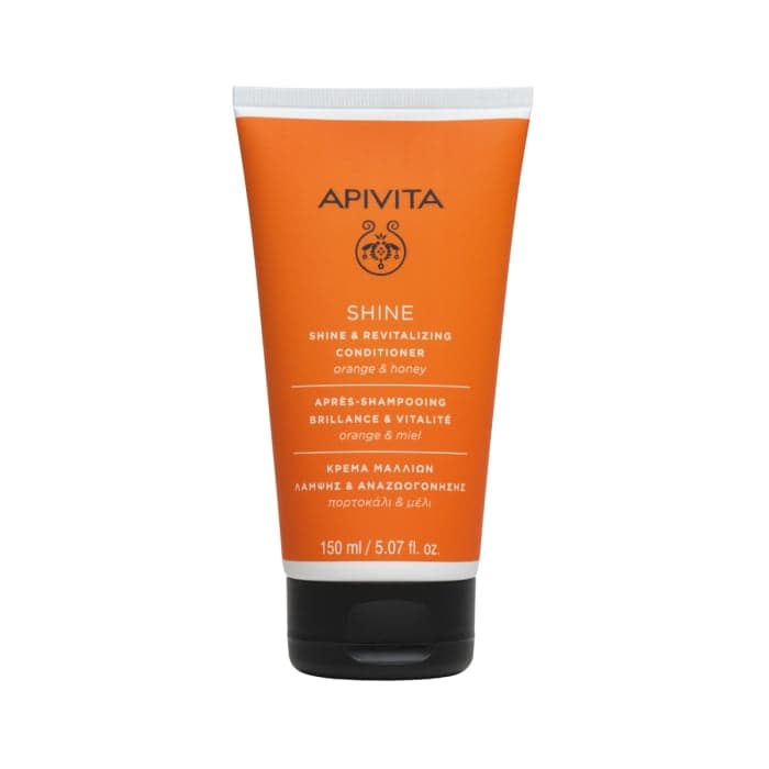 APIVITA plaukams žvilgesio suteikiantis kondicionierius, 150 ml